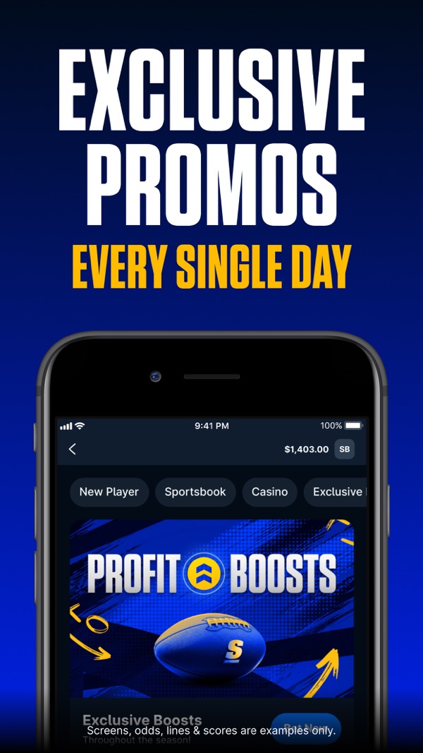 theScore Bet Sportsbook & Casino NJ app on iPhone, App Store screenshot 4 of 6