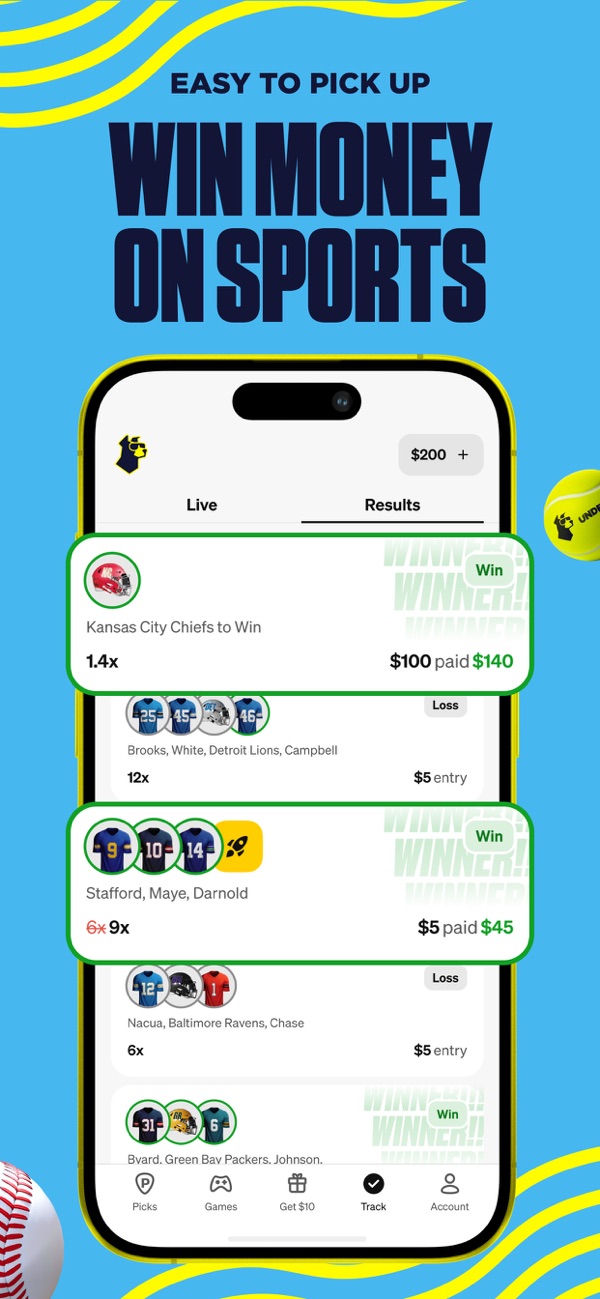 Underdog Fantasy NJ app on iPhone, App Store screenshot 5 of 6